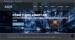 Desktop Screenshot of am.com.pl