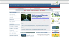 Desktop Screenshot of ciama.am.gov.br