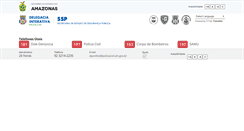 Desktop Screenshot of delegaciainterativa.am.gov.br