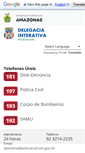 Mobile Screenshot of delegaciainterativa.am.gov.br