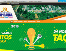 Tablet Screenshot of itapiranga.am.gov.br