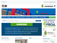 Tablet Screenshot of pge.am.gov.br