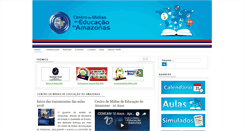 Desktop Screenshot of centrodemidias.am.gov.br